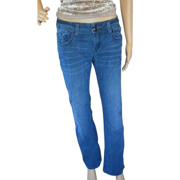 Vigoss Studio The Brooklyn Boot Jeans Womens 29 Bootcut Boho Earth Girl Casual - Picture 1 of 8